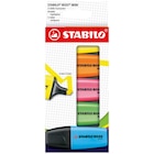 5 mini surligneurs Boss - STABILO dans le catalogue Carrefour