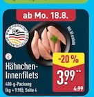 ALDI Nord Hamburg - Hähnchen-Innenfilets Angebot im Prospekt Hähnchen-Innenfilets bei ALDI Nord im Hamburg Prospekt für 3,99 €