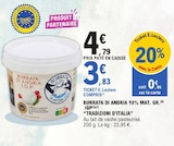 Burrata di Andria 18% Mat. Gr. IGP - Burrata di Andria dans le catalogue E.Leclerc