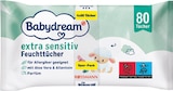 Extra Sensitiv Feuchttücher von Babydream im aktuellen Rossmann Prospekt