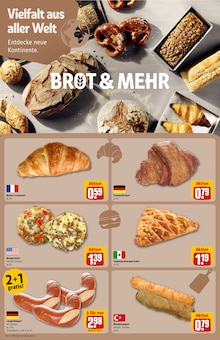 Brötchen im aktuellen REWE Prospekt (Herne) Brötchen im REWE Prospekt "Dein Markt" mit 30 Seiten (Herne)