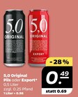 Pils oder Export von 5,0 Original im aktuellen Netto mit dem Scottie Prospekt für 0,49 €