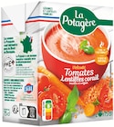 Velouté Tomates Lentilles corail - La Potagère dans le catalogue Colruyt