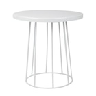 Table basse blanche - CARREFOUR HOME en promo chez Carrefour Troyes à 34,99 €