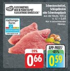 Aktuelles Schweineschnitzel, Schlegelbraten oder Schweinegulasch Angebot bei EDEKA in Jena ab 0,59 €