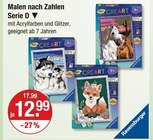 Malen nach Zahlen Serie D im V-Markt Prospekt Malen nach Zahlen Serie D von Ravensburger im aktuellen V-Markt Prospekt für 12,99 €