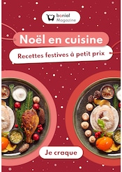 Catalogue Autres Magasins Recettes en cours à Puy-Saint-Eusèbe et alentours, "Noël en cuisine : Recettes festives à petit prix", 1 page, 02/12/2024 - 30/12/2024