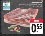 Schweinebauch Angebote bei EDEKA Weimar für 0,55 €