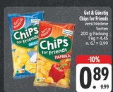 Aktuelle Chips Angebote bei E center in Würzburg Aktuelles Chips for Friends Gesalzen Angebot bei E center in Würzburg ab 0,89 €