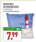 MARITIMES OUTDOORKISSEN im Angebot bei Marktkauf in Ratingen MARITIMES OUTDOORKISSEN Angebote bei Marktkauf Ratingen für 7,99 €