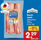 Bauch-speck im Angebot bei Netto Marken-Discount in Recklinghausen Bauch-speck Angebote von HOFMAIER bei Netto Marken-Discount Recklinghausen für 2,29 €