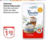 Aktuelles Feinster Rübenzucker Angebot bei GLOBUS in Duisburg ab 1,39 €