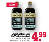 Aktuelle Jacobs Angebote bei E center in Wiesbaden Aktuelles Espresso Kaffeekonzentrat Angebot bei E center in Wiesbaden ab 4,99 €