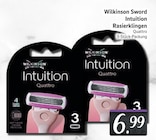 Intuition Rasierklingen Quattro im Angebot bei EDEKA in Wuppertal Intuition Rasierklingen Quattro Angebote von Wilkinson Sword bei EDEKA Wuppertal für 6,99 €
