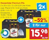 Premium Pils bei Netto Marken-Discount im Wolfenbüttel Prospekt für 33,89 €