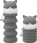 Trousse extensible en silicone Chat - MR.WONDERFUL en promo chez Monoprix Forum Des Halles Trousse extensible en silicone Chat - MR.WONDERFUL dans le catalogue Monoprix Forum Des Halles