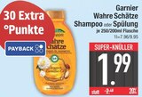 Wahre Schätze Shampoo oder Spülung Angebote von Garnier bei E center Germering für 1,99 €