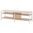 TV-Bank weiß/Bambus hell von JÄTTESTA für 119,00 € bei IKEA im Angebot TV-Bank weiß/Bambus hell von JÄTTESTA im aktuellen IKEA Prospekt