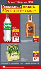 Rhum Angebote im Prospekt "PROPRETÉ ILLIMITÉE JUSQU'À -68% SUR LE 2ème" von Aldi auf Seite 18