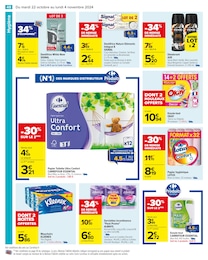 Offre Serviette De Toilette dans le catalogue Carrefour du moment à la page 50