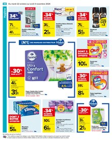 Promo Kleenex dans le catalogue Carrefour du moment à la page 50