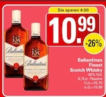 Finest Scotch Whisky Angebote von Ballantines bei WEZ Bad Oeynhausen für 10,99 €