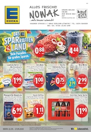 EDEKA Prospekt für Iserlohn mit 24 Seiten EDEKA Prospekt für Iserlohn: "Aktuelle Angebote", 24 Seiten, 22.09.2025 - 27.09.2025