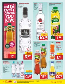 Gerolsteiner im Netto Marken-Discount Prospekt "Aktuelle Angebote" mit 44 Seiten (Dresden)