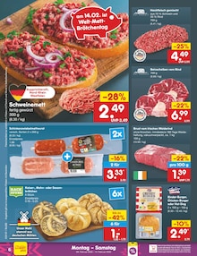 Fleisch im Netto Marken-Discount Prospekt "Aktuelle Angebote" mit 58 Seiten (Mülheim (Ruhr))