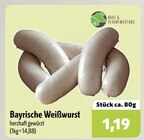 Aktuelles Bayrische Weißwurst Angebot bei aktiv & irma in Oldenburg ab 1,19 €