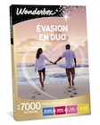 Coffret cadeau Wonderbox Evasion en duo à 74,90 € dans le catalogue Fnac