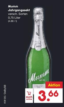 Jahrgangssekt bei Netto Marken-Discount in Neu-Ulm Jahrgangssekt im Angebot bei Netto Marken-Discount Neu-Ulm für 3,66 €