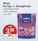 Porridge im V-Markt Prospekt Porridge von 3Bears im aktuellen V-Markt Prospekt für 3,99 €