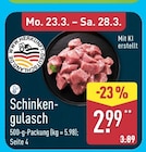 Schinkengulasch Angebote bei ALDI Nord Brandenburg für 2,99 €