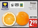 EDEKA Wasserburg - Orangen Angebot im Prospekt Orangen bei EDEKA im Wasserburg Prospekt für 2,99 €