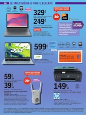 Ordinateur Portable en promo dans le catalogue E.Leclerc à la page 10