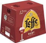 Bière Bière Ruby 5% vol. 5% vol. - LEFFE en promo chez Géant Casino Bière Bière Ruby 5% vol. 5% vol. - LEFFE dans le catalogue Géant Casino
