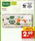 Bio Eier im Angebot bei Netto Marken-Discount in Hoyerswerda Bio Eier Angebote von BioBio bei Netto Marken-Discount Hoyerswerda für 2,69 €