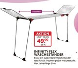 Aktuelles INFINITY FLEX WÄSCHESTÄNDER Angebot bei V-Markt in Augsburg ab 49,99 €