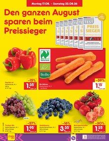 Tomaten im aktuellen Netto Marken-Discount Prospekt (Rostock) Tomaten im Netto Marken-Discount Prospekt "Aktuelle Angebote" mit 68 Seiten (Rostock)