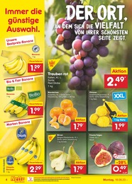 Bananen Angebot & Preis im aktuellen Netto Marken-Discount Prospekt Bananen Angebot im aktuellen Netto Marken-Discount Prospekt auf Seite 6