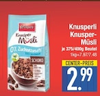 Knusper-Müsli von Knusperli im aktuellen EDEKA Prospekt für 2,99 €