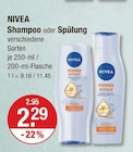 Shampoo im Angebot bei V-Markt in Memmingen Shampoo Angebote von NIVEA bei V-Markt Memmingen für 2,29 €
