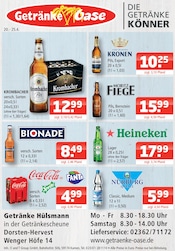 Aktueller Getränke Oase Prospekt mit Bier, "Aktuelle Angebote", Seite 1