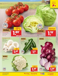 Eisbergsalat Angebot & Preis im aktuellen Netto Marken-Discount Prospekt Eisbergsalat Angebot im aktuellen Netto Marken-Discount Prospekt auf Seite 9