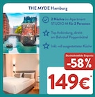 THE MYDE Hamburg - 2 Nächte im Apartment STUDIO M für 2 Personen  im aktuellen ALDI SÜD Prospekt für 149,00 €