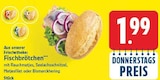 Fischbrötchen mit Rauchmatjes Angebote bei E center Berlin für 1,99 €