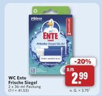 WC Ente Frische Siegel Angebote von SC Johnson bei combi Rheda-Wiedenbrück für 2,99 €