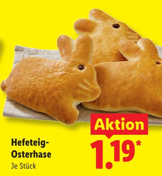 Hefeteig-Osterhase