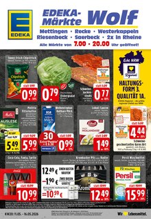 Krombacher im EDEKA Prospekt "Aktuelle Angebote" mit 24 Seiten (Osnabrück)